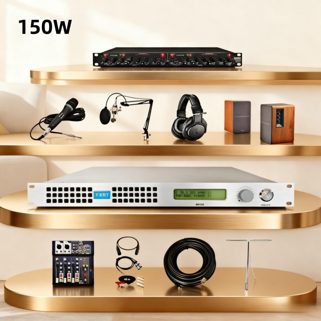 150W FM Transmitter Complete Kit
